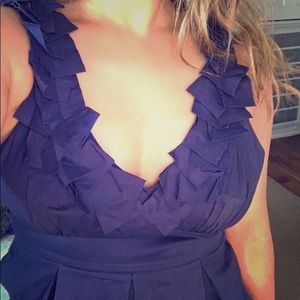 Navy blue BCBGMaxAzria dress